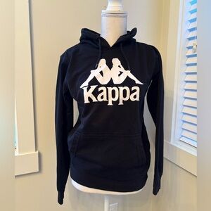 Kappa Women's Black Classic Pullover Hoodie Small
